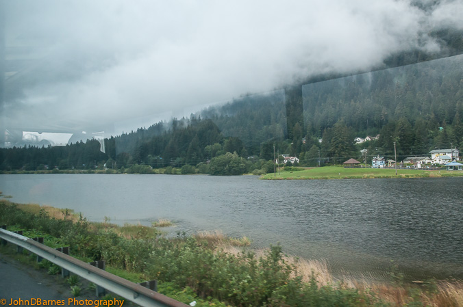 Juneau: on the way to Mendenhall Glacier
